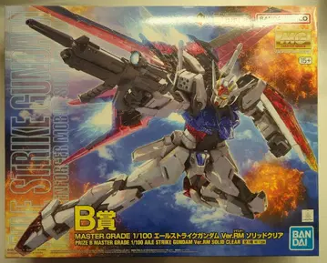 BANDAI SPIRITS 제일복권 기동전사 건담 건담 프라모델 2023 B상 MG 에일 스트라이크 건담 Ver.RM 솔리드 클리어