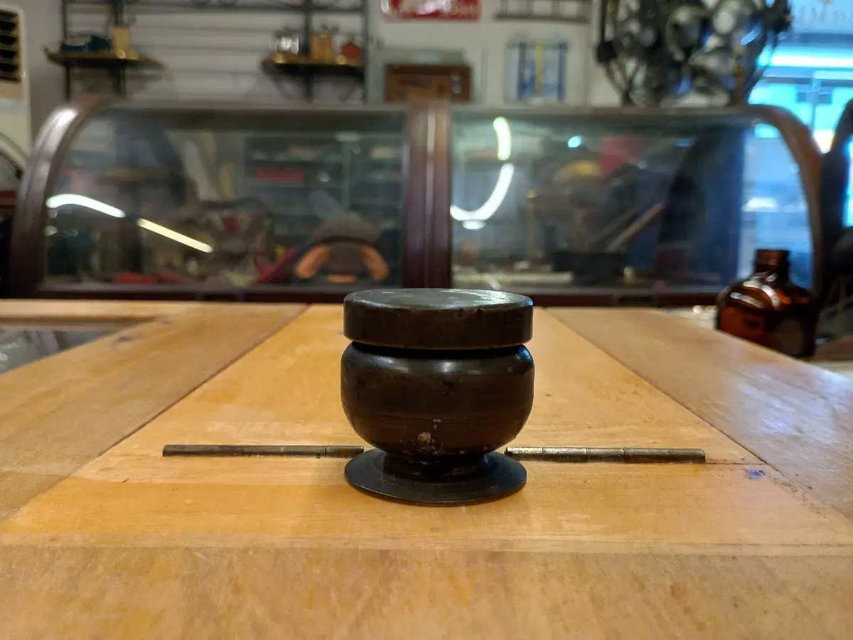 황동 먹통 높이4.3cm