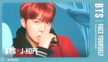 BTS FACE YOURSELF 제이홉 IC 카드 스티커
