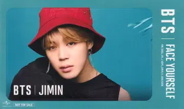 BTS FACE YOURSELF JIMIN IC 카드 스티커
