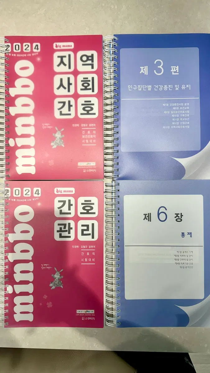 민경애 민뽀 지역사회간호, 간호관리 기본서