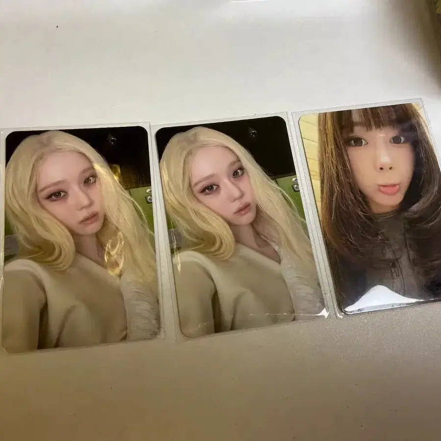 예판 에스파 중국 팝업 포카 지젤