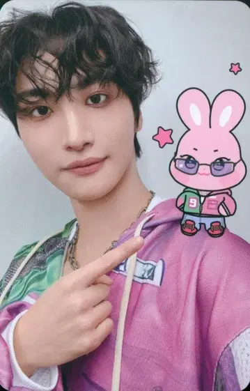 ATEEZ 랜덤 트레이딩 카드 SEONGHWA ANITEEZ IN COLER 1/5