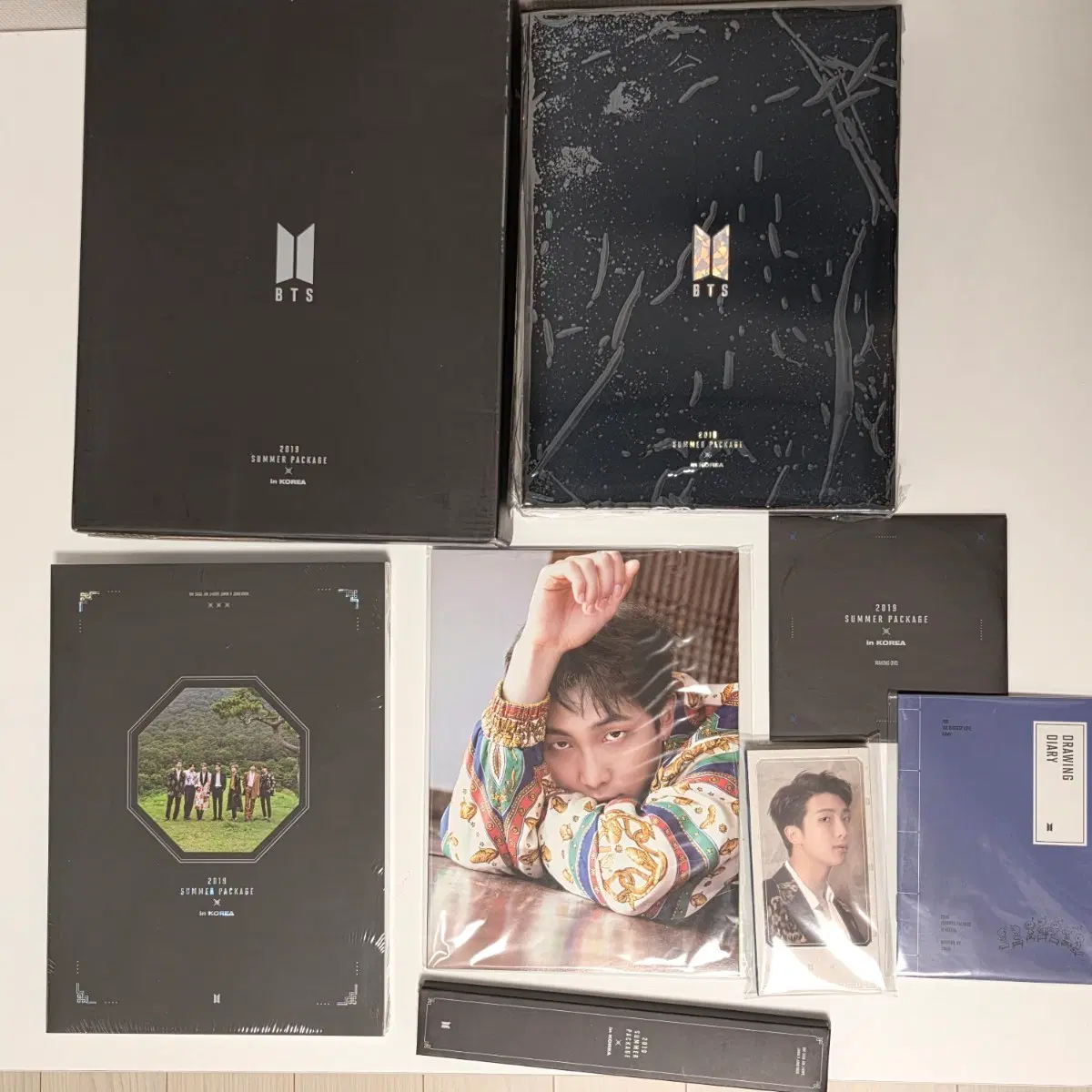 방탄 썸머패키지 2019 지민 jimin bts summer package 디비디