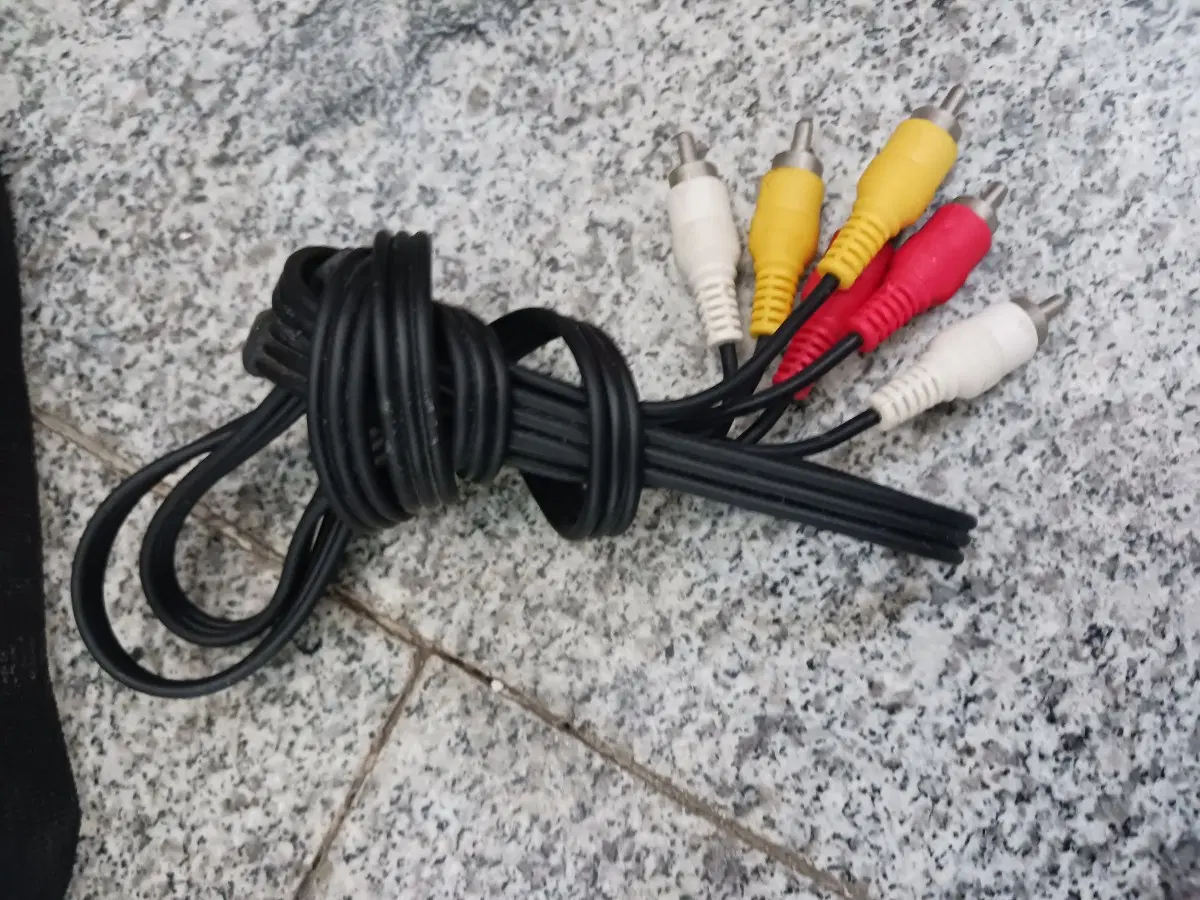 RCA 케이블 3색 오디오 비디오 AV 케이블