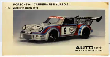 AUTOart 1/18 MILLENNIUM 포르쉐 911 RSR 터보 2.1 #9 와킨스 글렌 1974 87475