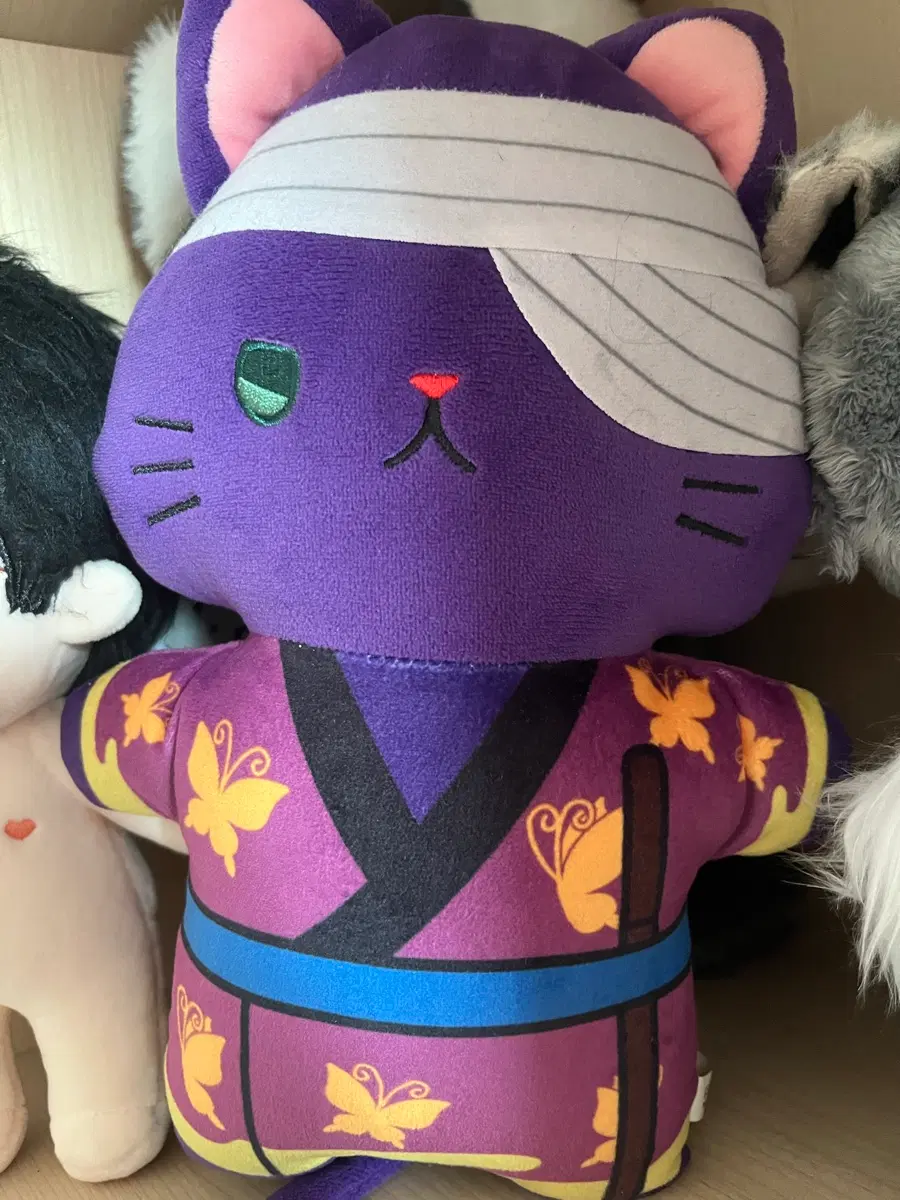은혼 타카스기 신스케 공굿 네코누이 20cm