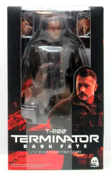 쓰리제로 컬렉터블 피규어 T-800 1/12 스케일