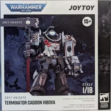 JOYTOY WARHAMMER40000 GREY KNIGHTS TERMINATOR CADDON VIBOVA