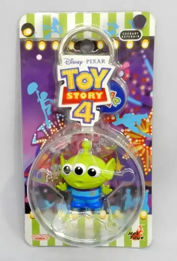 HOTTOYS COSBABY KEYCHAIN TOY STORY4 ALIEN