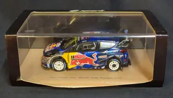Spark 모델 1/43 포드 피에스타 WRC No.1 2017 포르투갈 랠리 우승 S.오지에 J.인