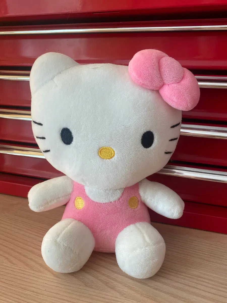 헬로키티 인형 핑크 롯데리아