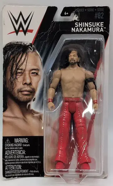 MATTEL WWE 베이직 액션 피규어 나카무라 신스케