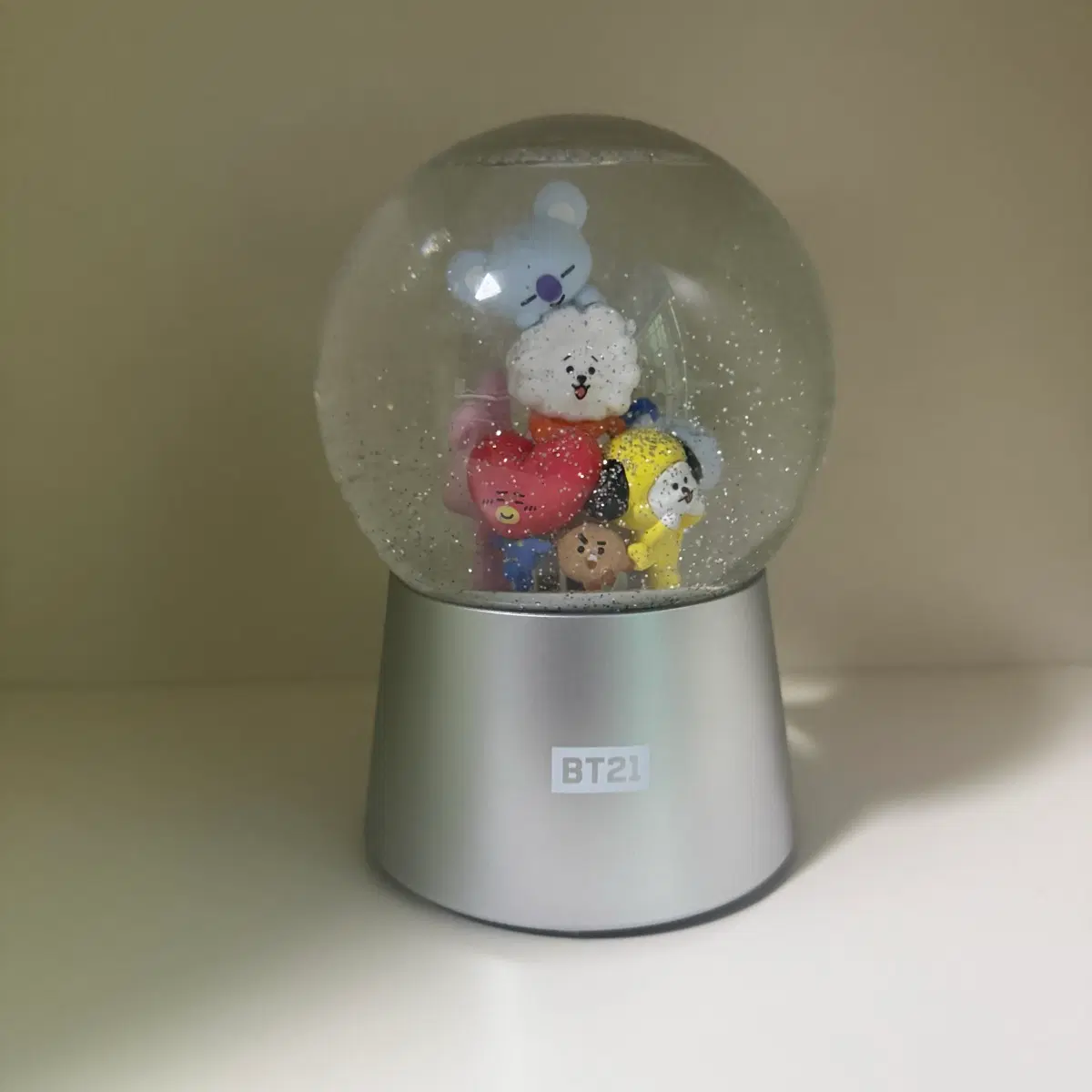 BT21 방탄소년단 오르골 스노우볼