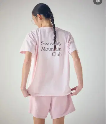 SEA Seavalley Mountain Club T셔츠 스트로베리