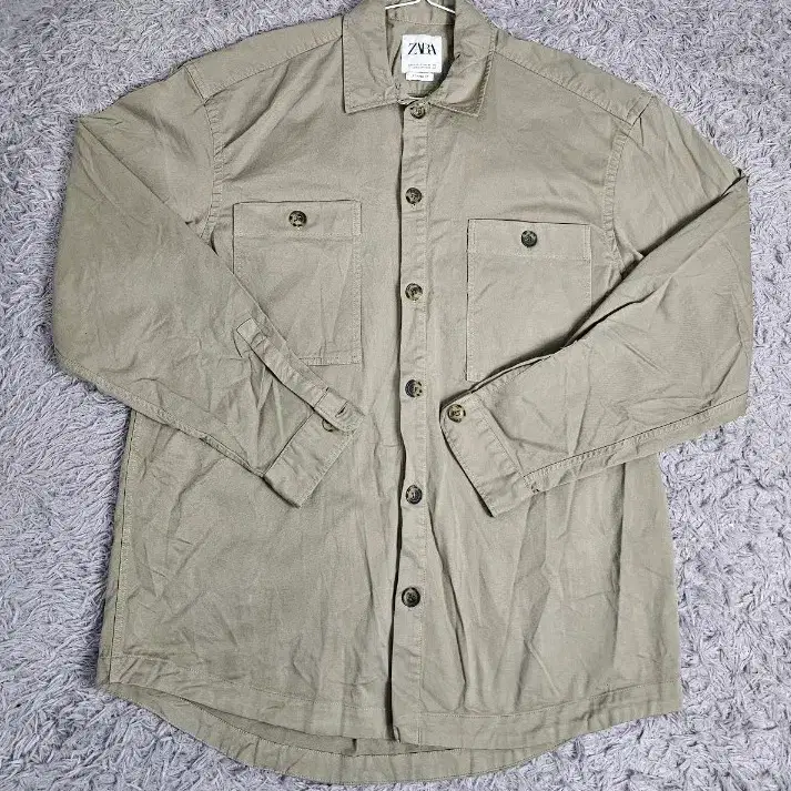 ZARA 셔츠 자켓 베이지