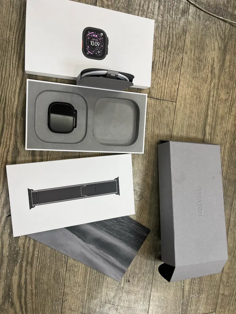 애플워치 울트라3 49mm 블랙티타늄. 새거급