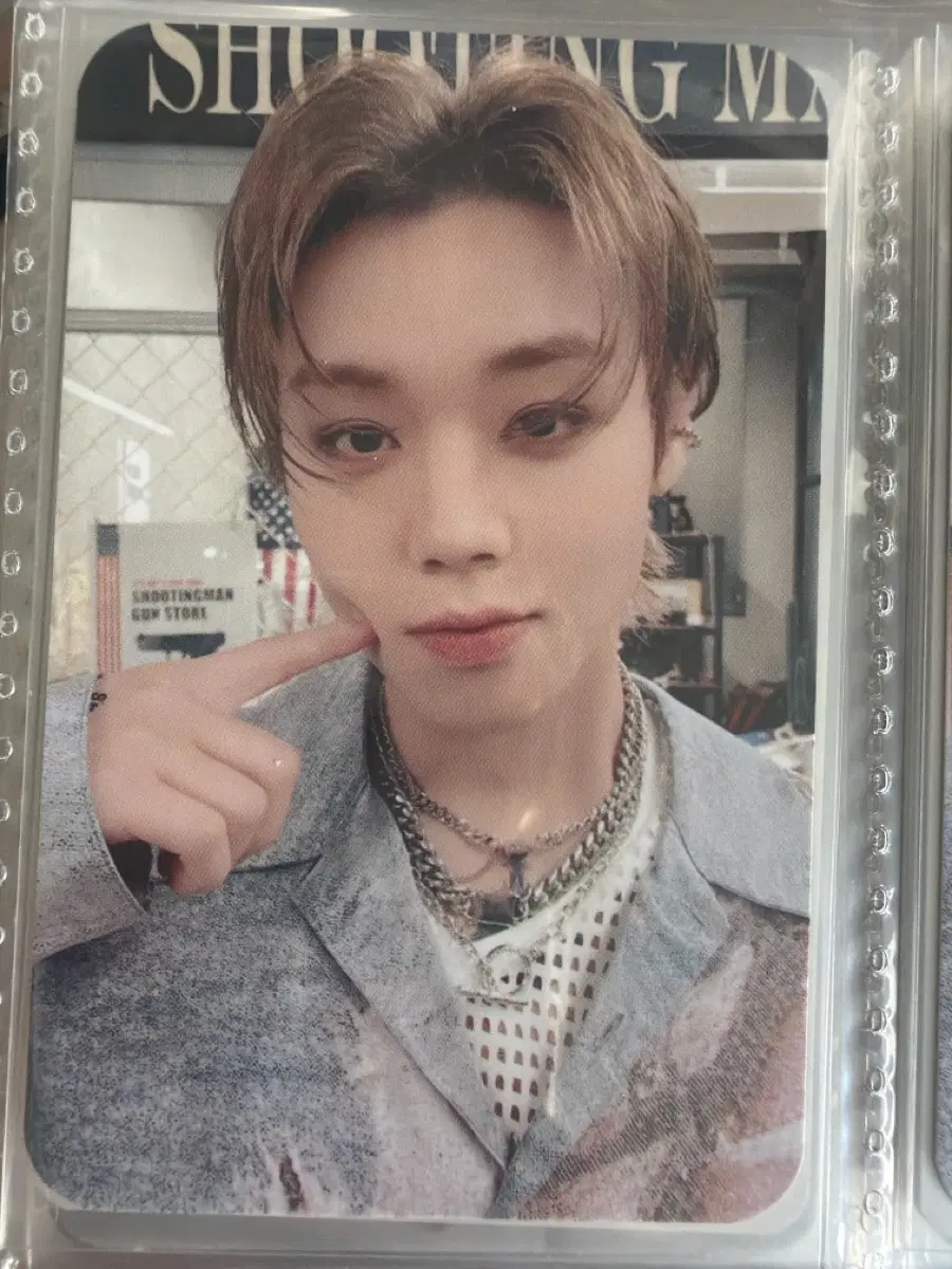 박지훈 사운드웨이브 미공포 Blank or Black 포토카드