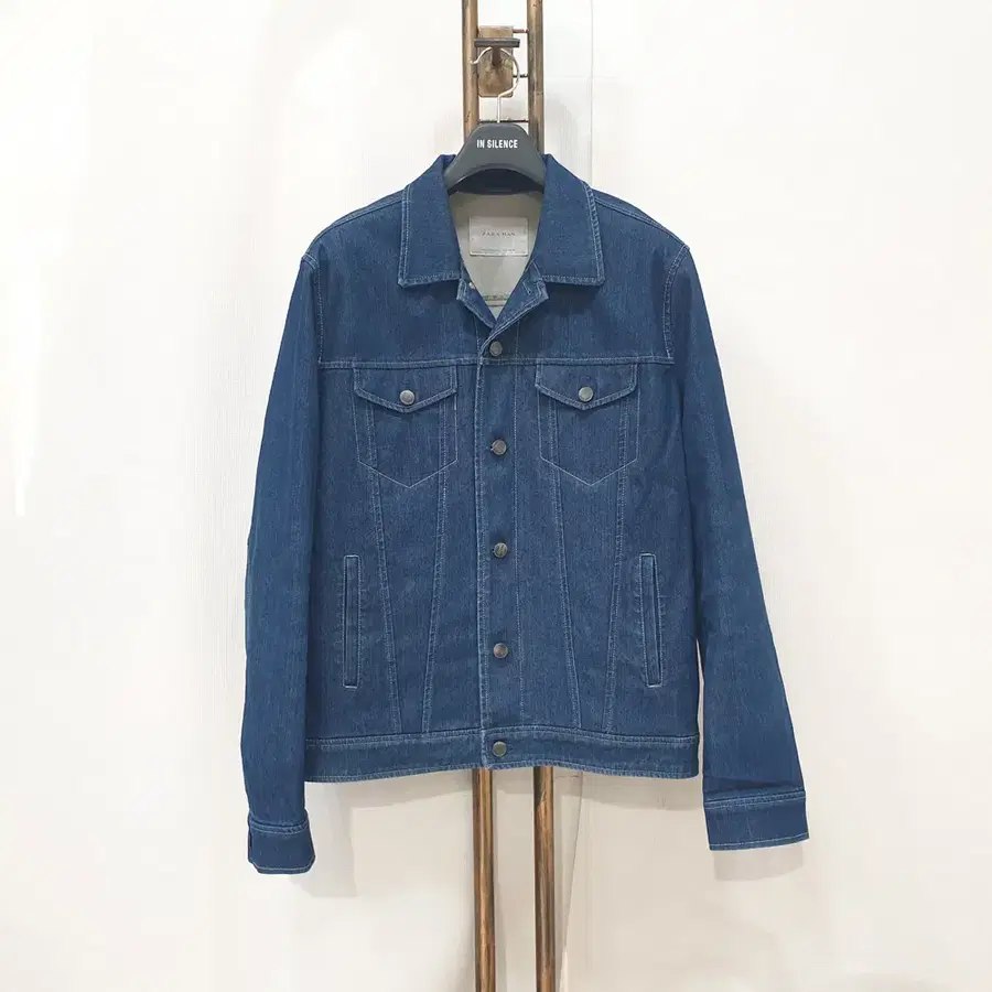 (kk70269)ZARA 자라 맨 데님 스판 자켓 100