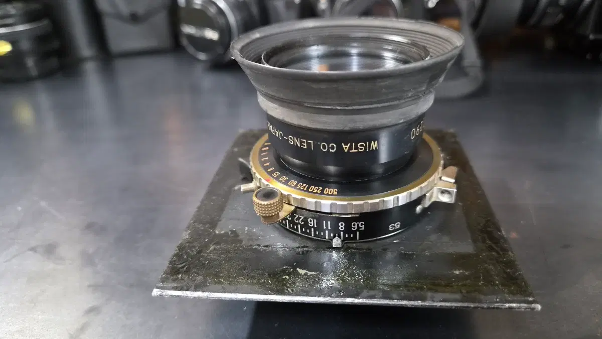 WISTAR-W 150mm F5.6 (코팔 셔터 / Wista 렌즈보드 마운트)