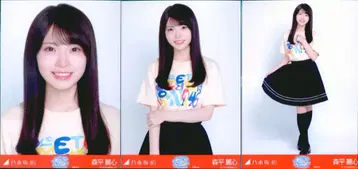 노기자카46 회장 한정판 브로마이드 모리히라 레이신 한여름 전국 투어 2026 티셔츠 오사카ver. 컴프