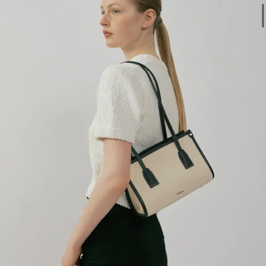 폴뉴아 미니 보스턴백 캔버스 MINI BOSTONBAG CANVAS