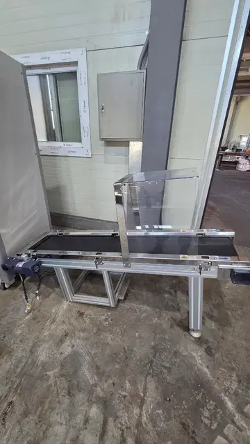 컨베이어 벨트 이동 장치 길이1500*폭300mm
