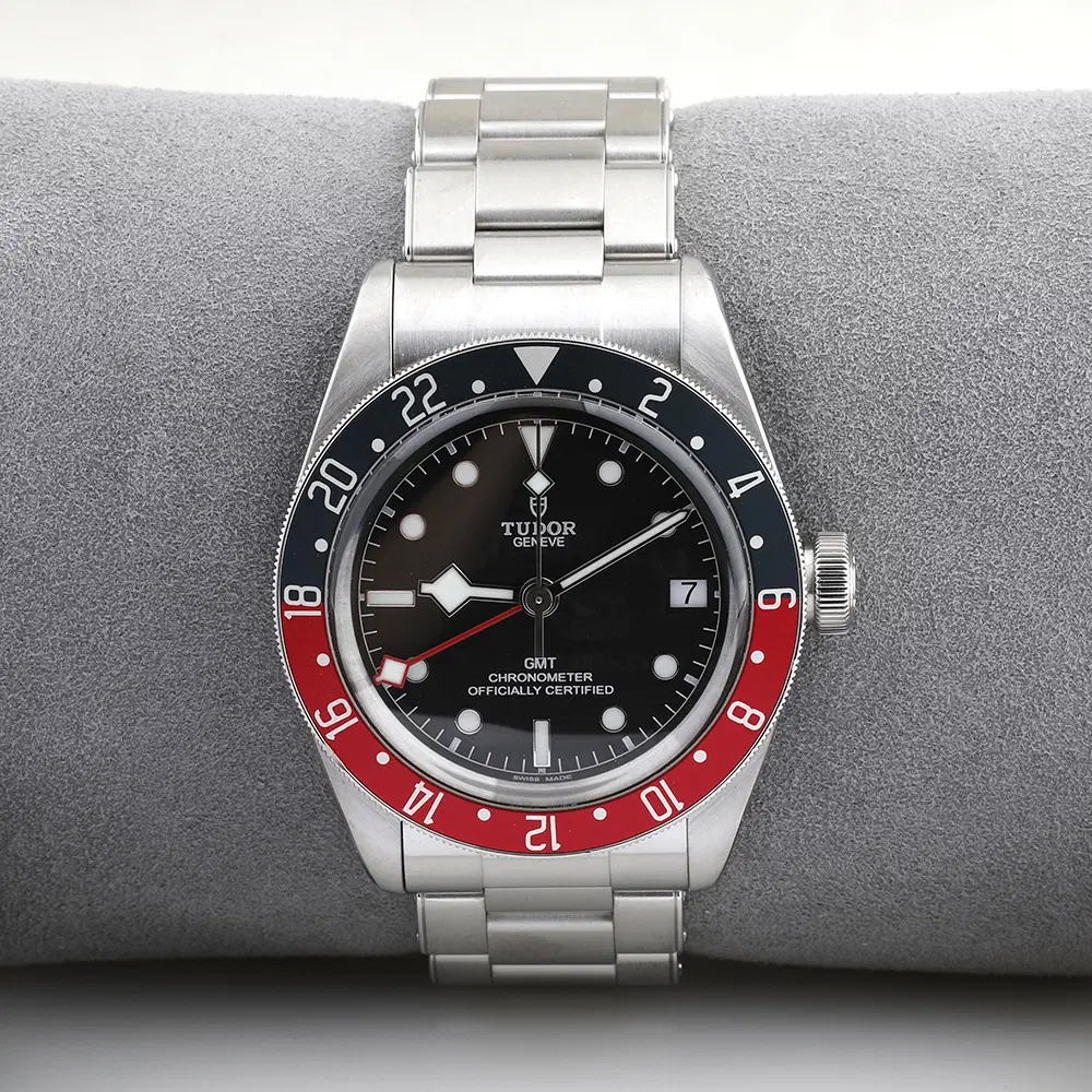 튜더 블랙베이 GMT 펩시 41mm 79830RB 메탈