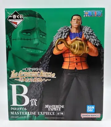 BANDAI SPIRITS 제일복권 원피스 The Greatest Battle 위대한 항로로 B상 크로커다일 MASTERLISE EXPIECE