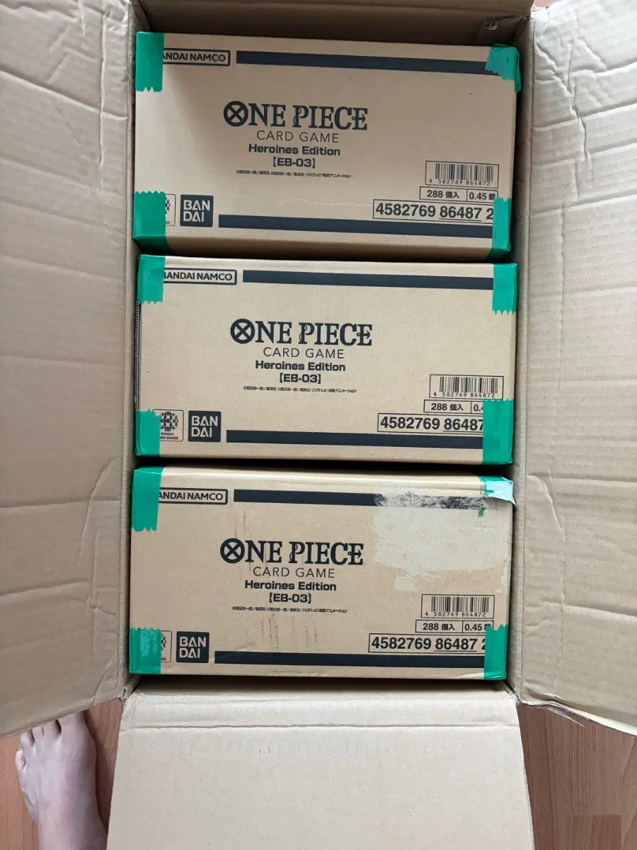 원피스 EB-03 일어판 카톤 1박스 판매합니다!