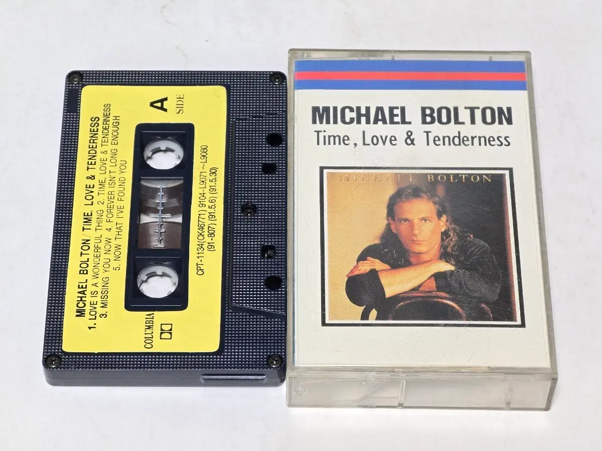 마이클 볼튼 (Michael Bolton) - Time, Love & Tenderness 카세트테이프