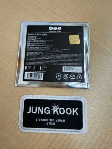 BTS ARIRANG 아리랑 와펜 스티커 정국