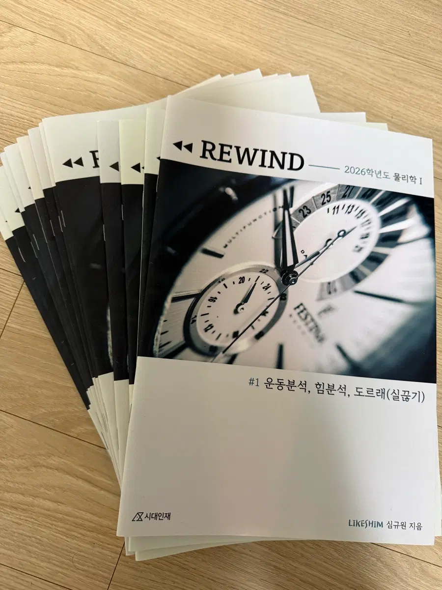 시대인재 물리학1 심규원 리와인드 13권