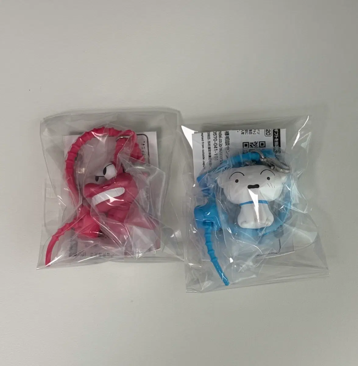 [일괄] 짱구 컬러풀 멀티참 가챠 와니야마 흰둥이 세트 판매