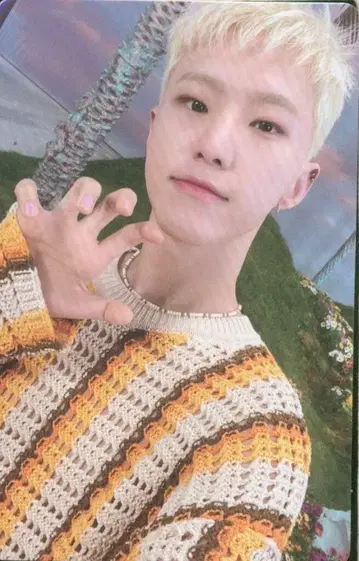 SEVENTEEN NEW BEGINNING HOSHI SECTOR17 핑크 노랑