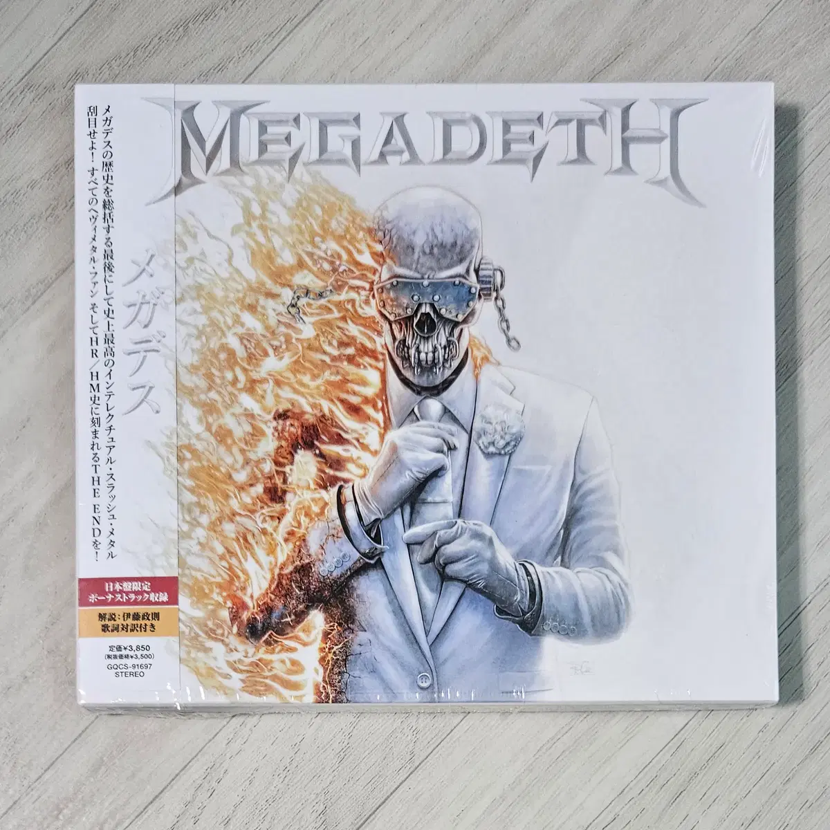 Megadeth - Megadeth (2026) - 일본 초판 한정판 미개봉 CD