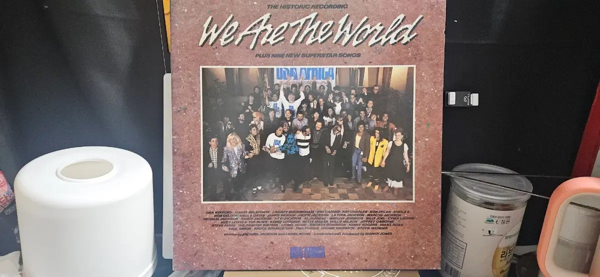 라이오넬 리치, 마이클 잭슨 We Are The World LP