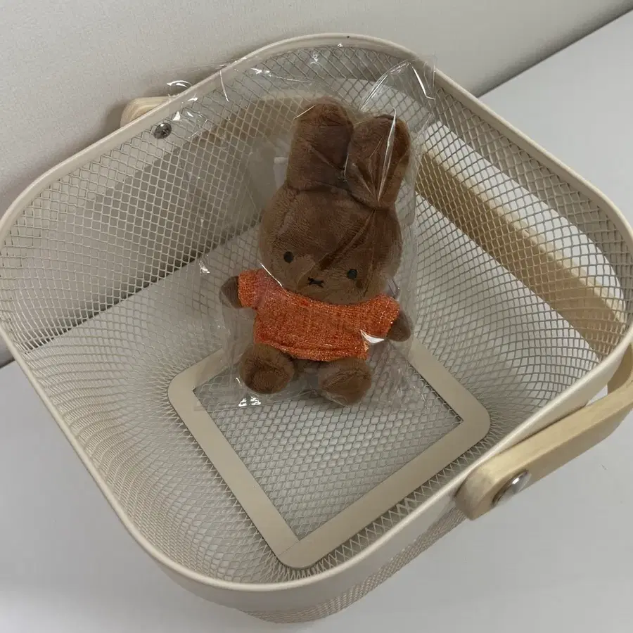 미피 인형키링 브라운