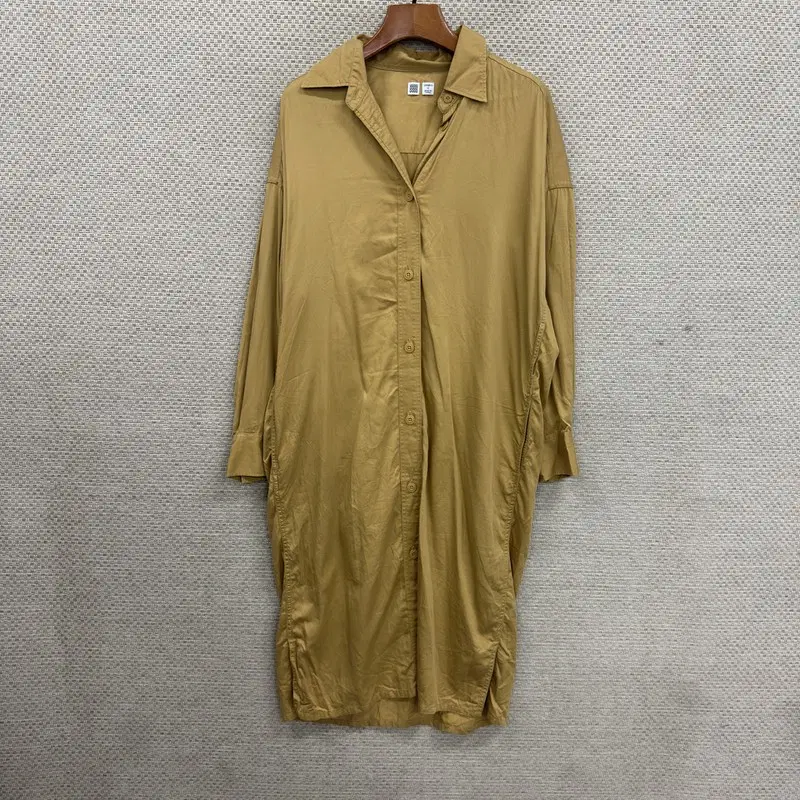 유니클로 U 르메르 셔츠 원피스 M H01683