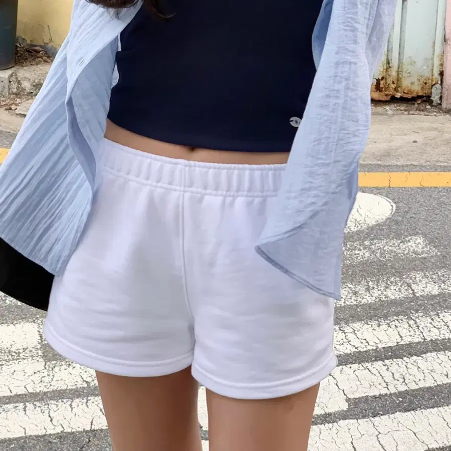 WONT 원로그 숏 팬츠
