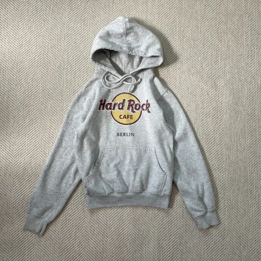 Hard rock 하드락카페 그레이 후드티