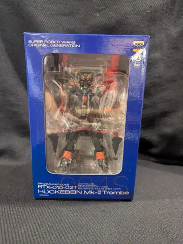 보크스/반프레스토 SRWOG 풀 액션 피규어 DX RTX-010-02T 휴케바인 Mk-II 트롬베/파랑 상자 4S