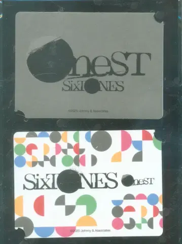 SixTONES 21년 on eST 투어 스티커