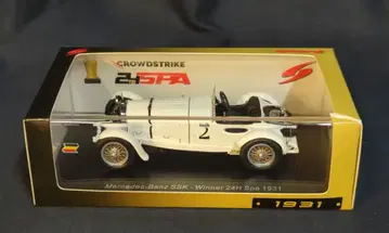 Spark model 1/43 Mercedes-Benz SSK No.2 Winner 24H Spa 1931 D.Djordjadze - G.