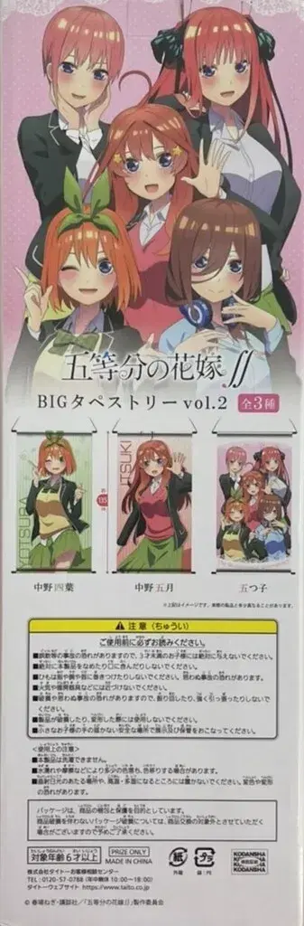 다이토 BIG 태피스트리 vol.2 나카노 네잎
