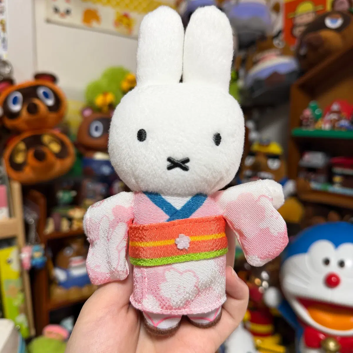 미피 인형 (기모노) 키링