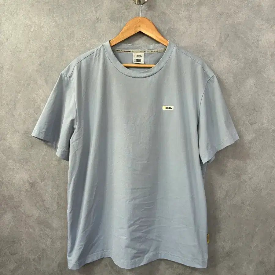 내셔널지오그래픽 반팔티 블루 2XL