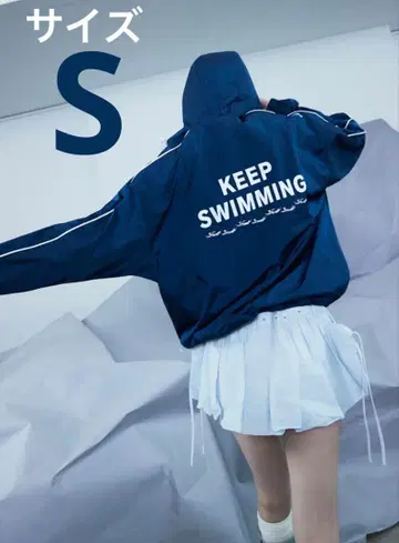 BTS KEEP SWIMMING 윈드 자켓 S