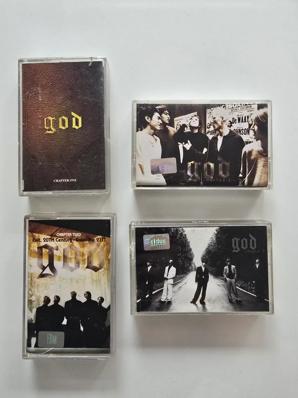 63 카세트테이프 일괄판매 (4개)- god (지오디)
