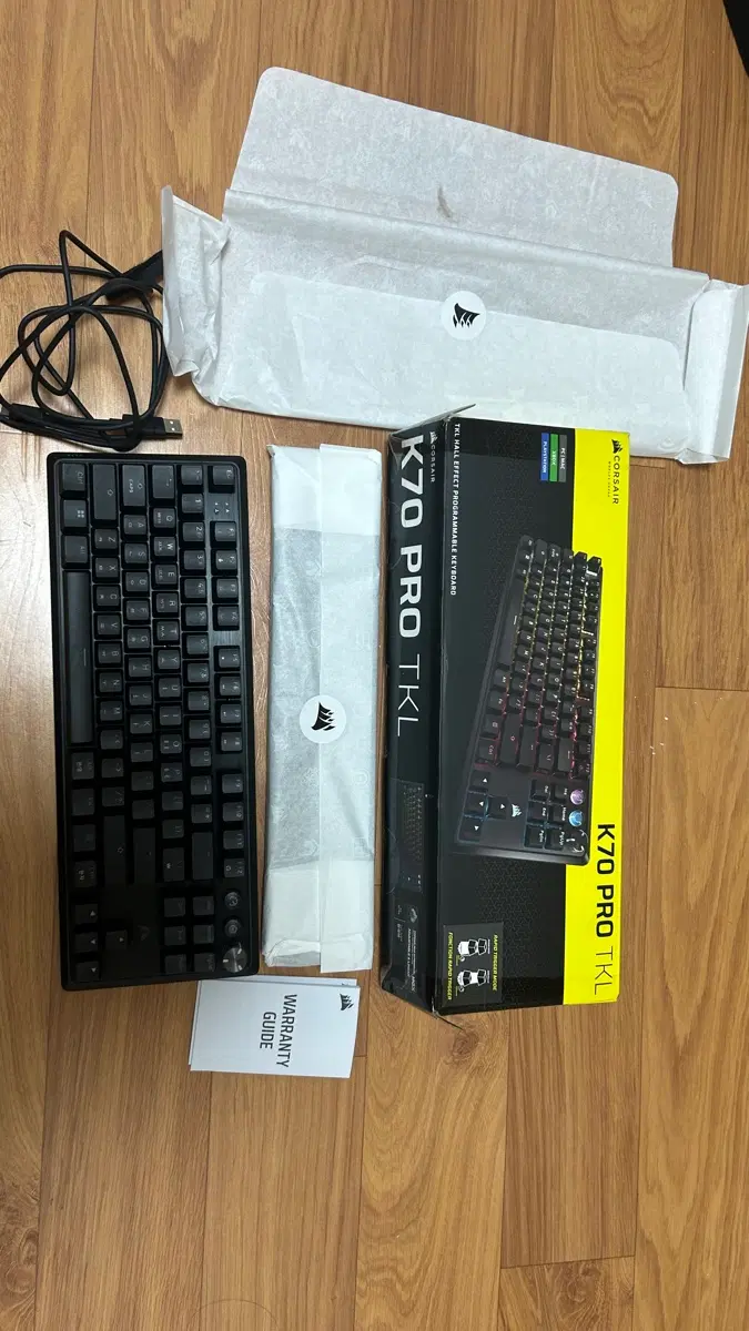 커세어 k70 pro TKL 자석축 팝니다